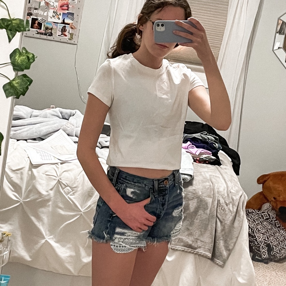 White Forever 21 top
